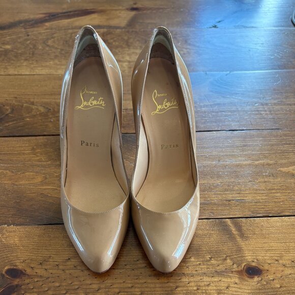 Christian Louboutin Shoes - Christian Louboutin Nude Heels